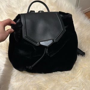 ALDO Faux Fur Backpack